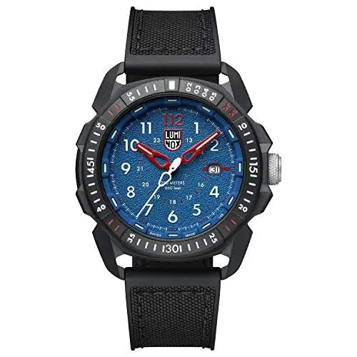 Produktbild: Luminox Ice-SAR Arctic XL.1003 Herrenuhr 46mm - Militäruhr in Schwarz/Blau mit Datumsanzeige 200m wasserdicht Saphirglas