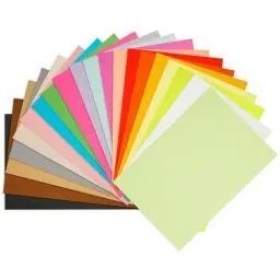 Produktbild: Lunaana 200 Blatt Buntes Papier A4, Bastelpapier Bunt, 20 Farben, 70 g/m², Faltpapier Bunt, Origami Papier Zweiseitig für DIY Origami, Schule, Bastelaktivitäten