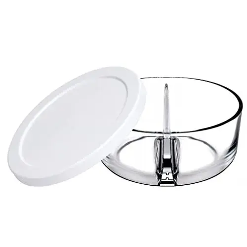 Produktbild: Pasabahce Lunchbox 2 Fächer Glas (16 x 7,6 x 16 cm)