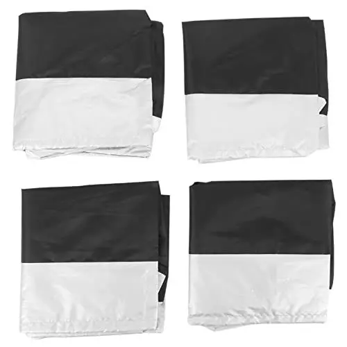 Produktbild: Luntfeiy 4 Stücke Reifen Abdeckung Fall Auto Reserverad Abdeckung Aufbewahrungs Beutel Trage Tasche Polyester Reifen Für Autos Rad Schutz Abdeckungen 4 Saison, 239447