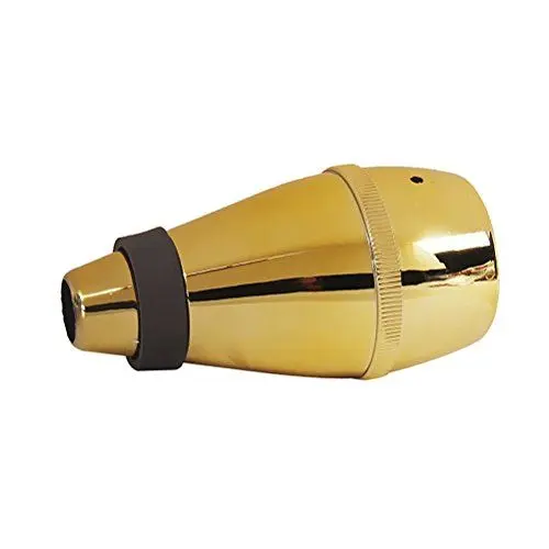 Produktbild: LUOEM Trompetenmute Dämpfer für die Praxis - Gold, ABS, B♭, 14cm/5,51 Zoll