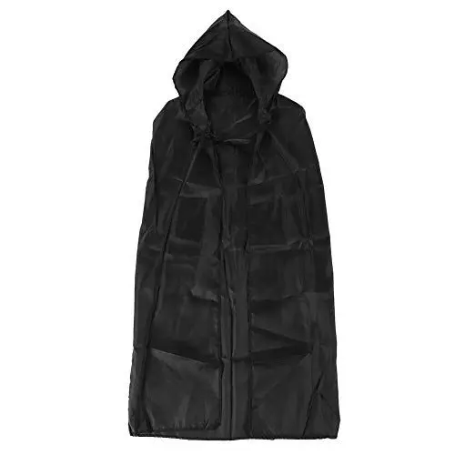 Produktbild: Luqeeg Halloween-Cosplay-Umhang, Weiche Stoffe, Glänzend und Bequem, Kostüm-Requisite mit Kapuze für Rollenspiele, Geeignet für Körpergrößen Unter 180 Cm, Polyester-Material, (S)