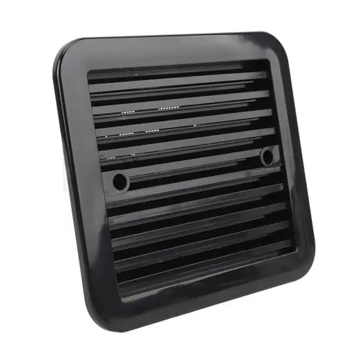 Produktbild: Luqeeg RV-Seitenlüftungsventilator, RV-Luftbelüftungsventilator, Einweg Hochgeschwindigkeit Wasserdicht 7.2W 24V Abluftventilator für Wohnwagen, Wohnmobil, Anhänger,