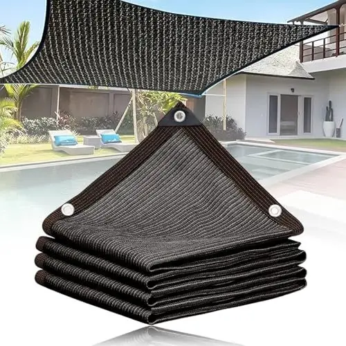 Produktbild: LURNODY Schattierungsnetz 2×3Meter, Schattierungsnetz für Gewächshaus, Schattiernetz mit ösen, Uv-Beständiges, Leicht und Haltbarkeit, FüR TerrassenüBerdachung GewäChshaus HüHnerstall Garten
