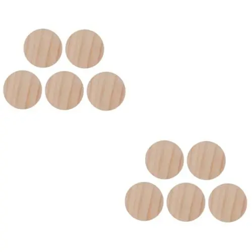 Produktbild: Lurrose 10 Stk Bauholz Schilder an der Haustür Planke Minimalistisches leere Schilder für das Handwerk holzpaneele holzbrett holzpanele Holzplattenmaterial Holzmaterial hölzern Beige