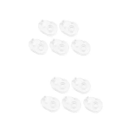 Produktbild: Lurrose 10 Stk Und Papier schneiden Bandspeicherschneider Washi Tape und Spender tragbar tape cutter Klebeband Schneidemaschine Kunststoffbandhalter Wahsi Klebebandspender Plastik