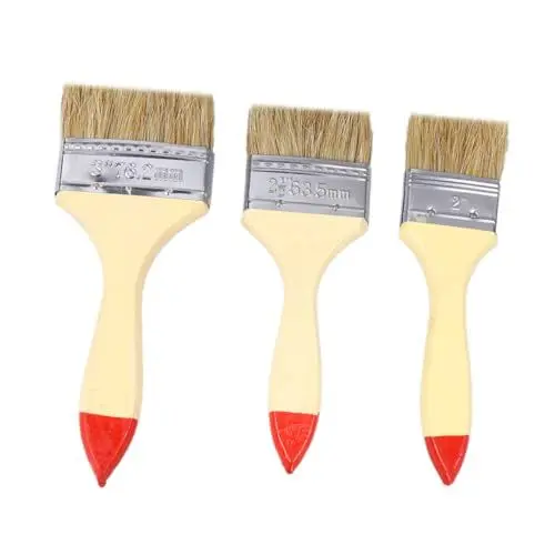 Produktbild: Lurrose Pinsel-Set Kunststoffborsten für Wandfarbe Möbel Acryl