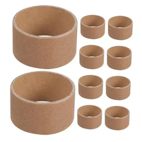 Produktbild: Lurrose Toilettenpapierrollen Bastelröhren 10 Stück Papierrollen Projektbedarf Malerei