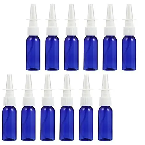 Produktbild: Lurrose 12Pcs Nachfüllbare Spray Flaschen Reise Sub Verpackung Kosmetik Flaschen Nasenspray Flaschen Tragbare Leere Flüssigkeit Sub Flaschen für Hause Outdoor Reise