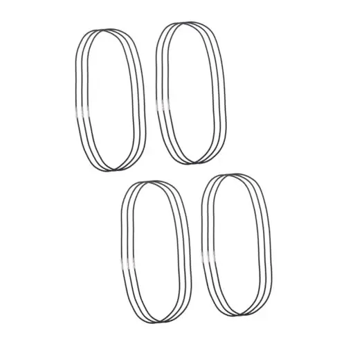 Produktbild: Lurrose 12 Stk elastische Schnüre mit Metallschnalle elastisches gummiband notebook zubehör Notebook-Zubehör Gummibänder Notizbücher Verbindungsseile für Notebooks Notebook-Seil Black