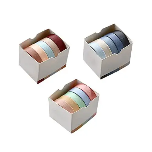 Produktbild: Lurrose 15 Rollen japanisches Washi Tape Handdekor Deko-Washi-Tape the washi tape dekoaufkleber Washi Tape zum Verpacken von Geschenken Fotoalbumband Handkonto schmücken Papier Klebeband