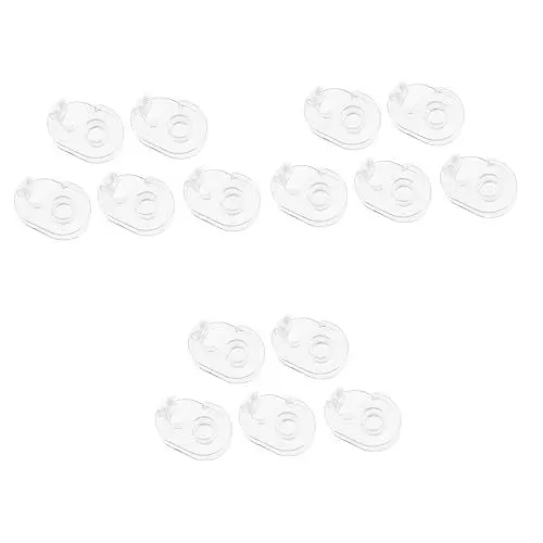 Produktbild: Lurrose 15 Stk Und Papier schneiden Wahsi Klebebandspender handlicher Bandschneider tape cutter Klebeband Schneidemaschine tragbarer Bandhalter kunststoffbandschneider Plastik