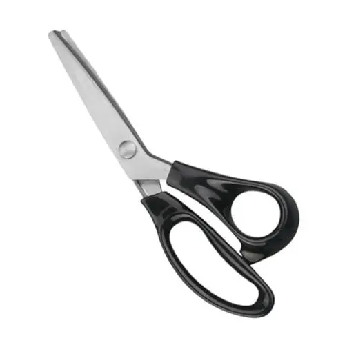 Produktbild: Lurrose Schneiderschere Stickschere -nähschere 3 Mm Zickzack-kante Edelstahl für Handwerksprofis