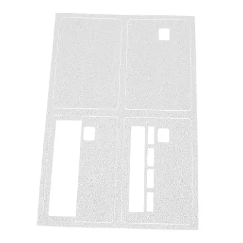 Produktbild: Lurrose 1 Blatt Kreditkartenaufkleber Debitkartenaufkleber Kleine Aufkleber Für Debitkarten Hautkleber Für Kreditkarten Zarte Kartenaufkleber Tragbare Kartenaufkleber Silver Pvc