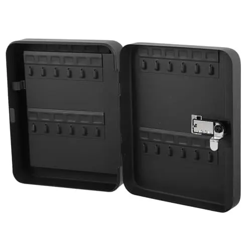 Produktbild: Lurrose Angenommen Von Schlüsselbox Safe Schlüsselboxen Autoschlüssel 48-Slot Schlüssel-Organizer Wandmontierte Schlüsselverwaltungsbox