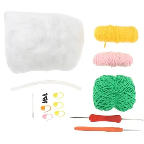 Produktbild: Lurrose Häkeln Für Anfänger Junge Mädchen Erwachsene Diy Handwerk Decor Material Kit Hause Dinosaurier Dekoration Mit Kunststoff Und Faden