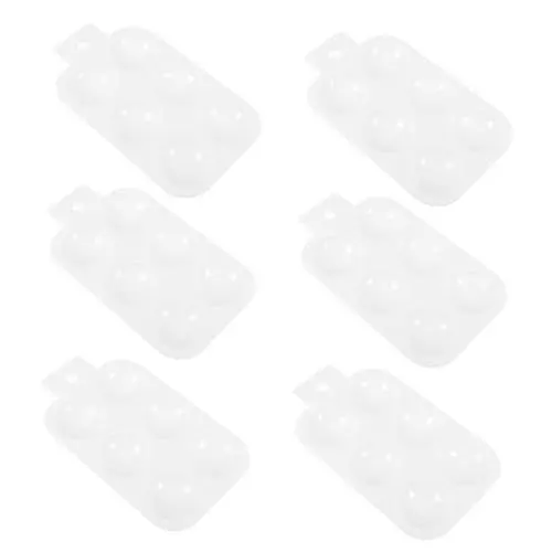 Produktbild: Lurrose Künstler-farbmischpaletten-Set Aquarellpalette 6 Vertiefungen Kunststoff-farbwanne Für Jungen Und Mädchen Erwachsene