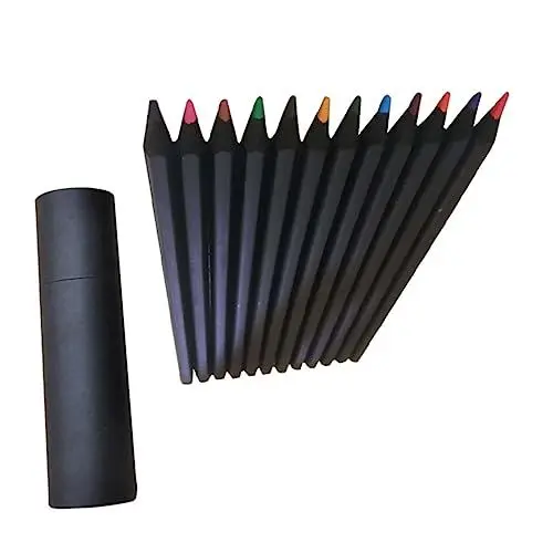 Produktbild: Lurrose Kunst Bleistifte Kit Farbig Zeichnung Malstifte Holz Skizzierstifte Zeichenstifte Für Junge Mädchen Schüler