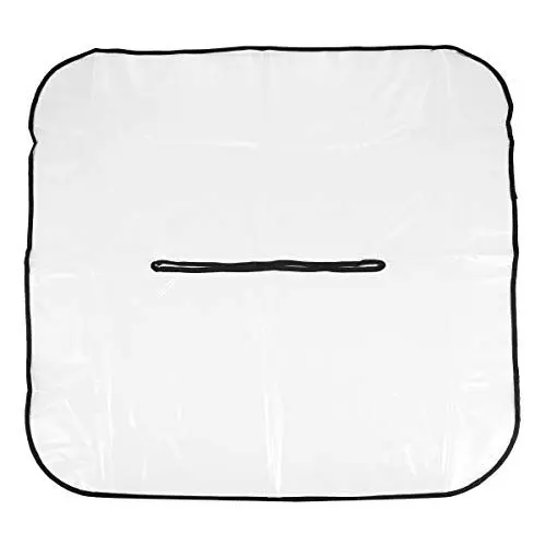 Produktbild: Lurrose 1 x PVC-Regenschutz für die Handtasche im Freien (Transparent, Grifföffnung 32 cm)