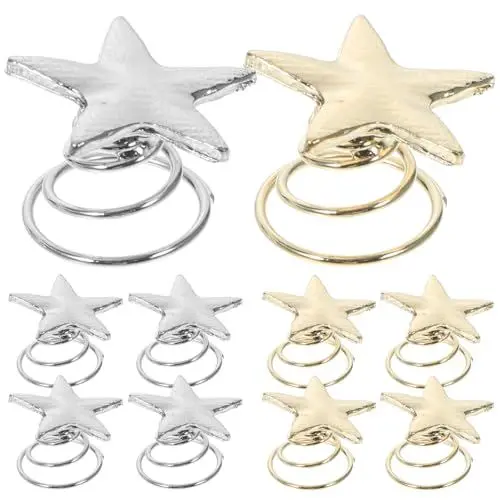 Produktbild: Lurrose 20 Stücke Haarnadeln Haarspangen Spirale Haar Clip Sterne Haarschmuck Mädchen Hochzeit Haarkamm Kopfschmuck Haarspiralen Brautschmuck für Damen Braut Hochzeit