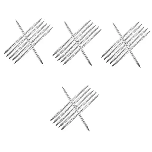 Produktbild: Lurrose 24 Stk Kugelschreiber Gästebuchstifte Vergoldeter Stift Schreibstift Für Den Täglichen Gebrauch Stifte Mit Mittlerer Spitze Multifunktionaler Schreibstift Stiftkorb Silver Metall
