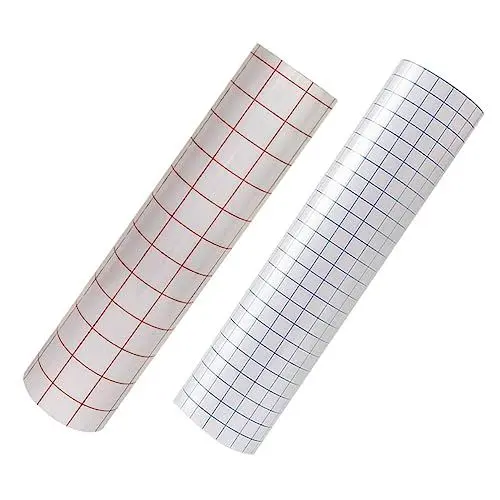 Produktbild: Lurrose 2pcs Wärme Transfer Vinyl Abnehmbare Vinyl Film Transfer Membran für Handwerk