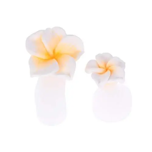 Produktbild: Lurrose 2 Boxen Silikon Zehenspreizer Nagellack Pediküre Zehentrenner Blumen Maniküre Zehenschutz Gel Zehenteiler Nail Polish Toe Separator Damen Nagelkunst Werkzeug
