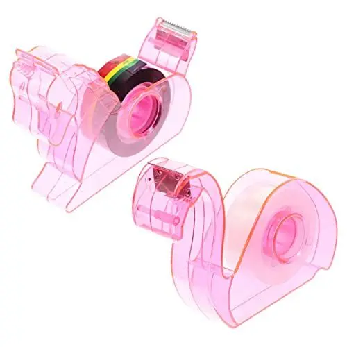 Produktbild: Lurrose Schreibtisch-klebebandspender Niedliche Automatische Klebebandspender 2 Sets Mit Klebebandschneidern Für Moderne Büromaterialien