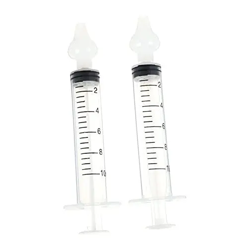 Produktbild: Lurrose 2 Satz Gerät Zur Nasenspülung Baby Nase Reinigungsmittel Für Babys Reinigungsflasche Für Die Nasenhöhle Manuelle Nasenduschen Abs Nasenduschen Kieselgel Kind Werkzeug Weiß Tragbar