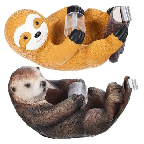Produktbild: Lurrose Schreibtisch-klebebandspender Faultier-tier-design für Den Einsatz mit Kleinem Klebeband-organizer Geschenkidee