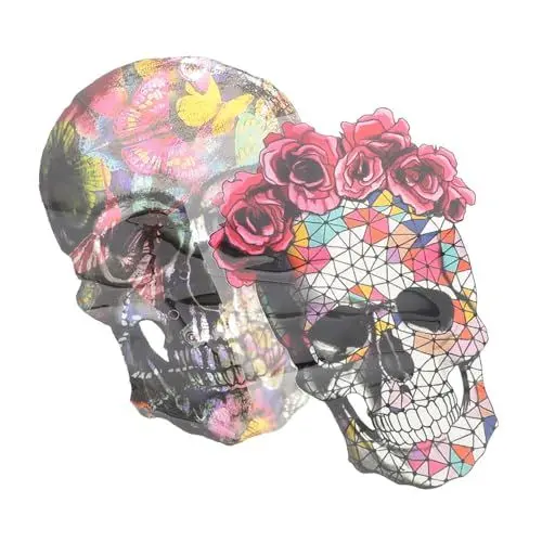 Produktbild: Lurrose 2 Stk Halloween-Hitzepresse Patch -Kleidungsflicken Wärmeübertragungspflaster Flecken halloween basteln halloween costume Halloween-Flicken zum Aufbügeln Aufnäher Papier