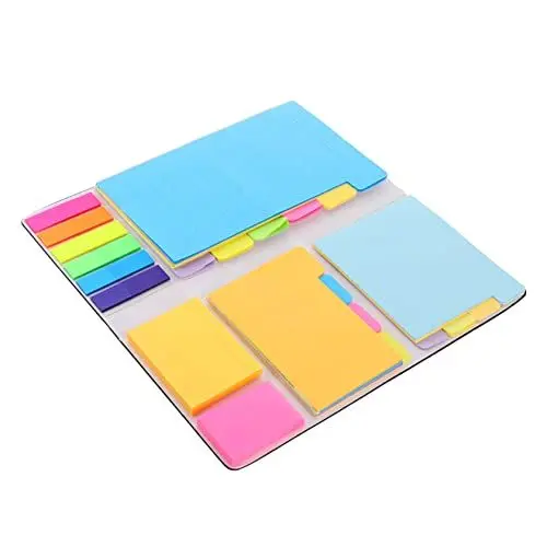 Produktbild: Lurrose 2 Stk Kombinierte Haftnotizen Büronotizen Laschen Selbstklebend Registerkarten Für Notizen Memo-notizblöcke Selbstklebend Haftnotizen Für Bücher Pag Tabs Selbstklebend Papier