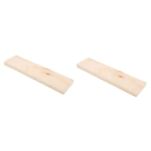 Produktbild: Lurrose 2 Stück Blatt Pfirsichholzbrett Unfertiges Holzhandwerk Unfertiges Holzrechteck Leeres Holzschild Unbemalte Holzausschnitte Holzbrett Selber Machen Diy Bastelausschnitte Hölzern