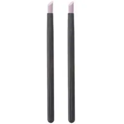 Produktbild: Lurrose 2 stücke nagelhautfeile stein nagel puffer und polierer nagelhautschieber stick für nagelpflege (schwarz)