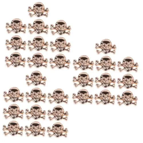 Produktbild: Lurrose 30 Stk Geisternieten -nietenbolzen Gothic-spikes-nieten Nagel Runder Bolzen Nieten Geist Nagelverzierungen Niete Punk-stollen Punk-schädel-gestüt Zierniete