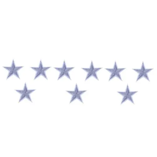 Produktbild: Lurrose 30 Stück Stern-Patch Patchwork-Jacke Farbige Jeans Bestickter Patch Mini-Kleidungsreparatur-Patch Kinder-Rucksack Cartoon-Aufkleber Hemd Jacke Eisen DIY