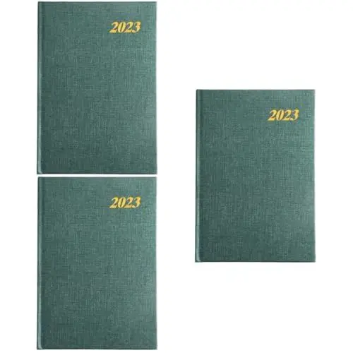 Produktbild: Lurrose 3St Planer auftragsbuch aufgabenheft Skizzenbuch memoboard agenda Praktischer Notizblock Arbeit Notizblöcke schülerkalender tragbare Notizblöcke Zubehör planen Dowling-Papier Green
