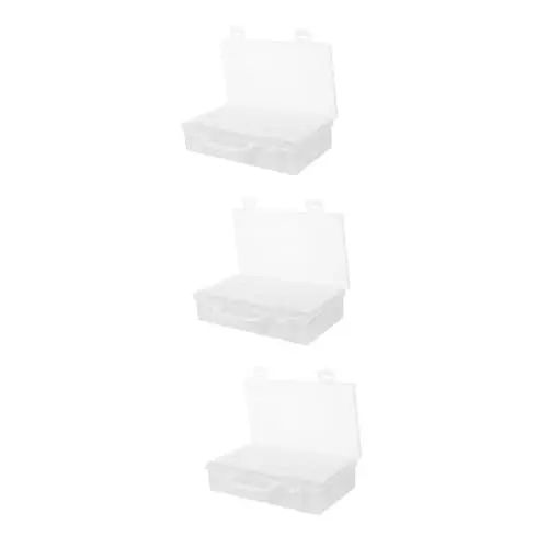 Produktbild: Lurrose 3St für Saatgut perlen Tragetasche für Perlen aufbewahrungsdose Storage Boxes kleiderboxen aufbewahrung schmuck Perlenorganisator Perlenhalter pp