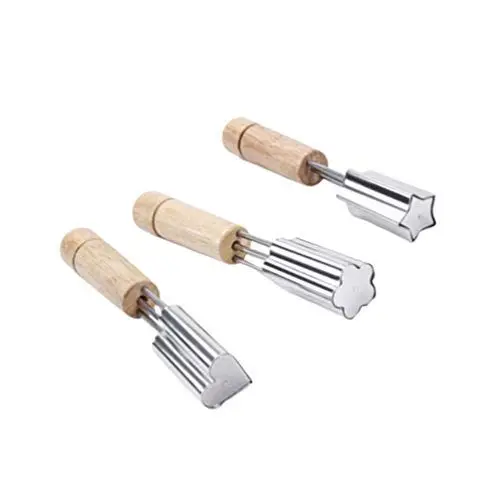 Produktbild: Lurrose 3 STÜCKE Canape Brotformen Mini- Cookie- Fräser Formen Keks- Metall- Backformen für Gebäck- Teig- Donut- Ton