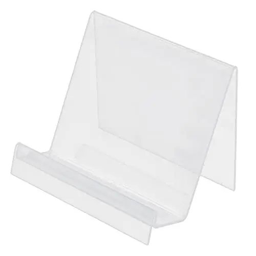 Produktbild: Lurrose 3 Sätze Transparentes Bücherregal Büroablagen Transparente Bücherregale Staffelei Für Bücher Zu Hause Ständer Für Tablet-halter Für Musikalben Fotoregal Acryl 2 Stück * 3