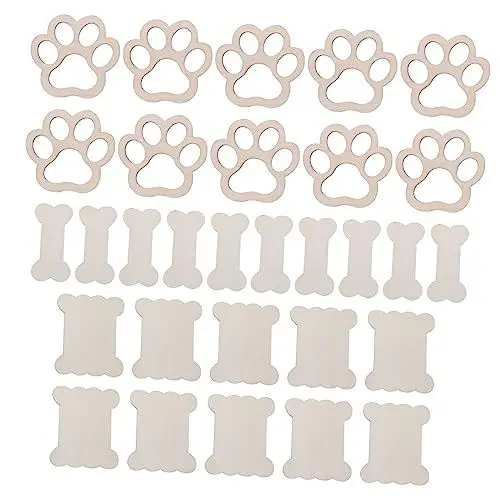 Produktbild: Lurrose 3er-Set Holzgarnhalter-Set Stickgarn-wickelplatten Unfertiger Garnhalter Holz Sticktwist-garnhalter Organizer 3 Größen 30 Stück * 3