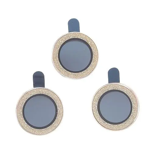 Produktbild: Lurrose 3 Stück Kameralinse Schutzfolie Hochklassiges Material Elegantes Design Optimaler Schutz für Handykamera Kompatibel Pro Langlebig Praktisch