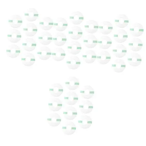 Produktbild: Lurrose 40 Stk Klebeflecken Sensor-fixierungspflaster Selbstklebende Sensorabdeckung Elastisches Sensorpflaster Sportaufkleber Rutschfester Flicken Weiß Elektronisches Produkt G6 Patch Tpu