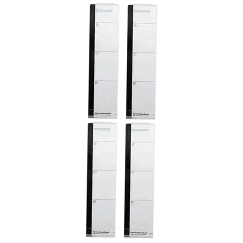 Produktbild: Lurrose 4 Stück seitlicher Monitorclip Monitor-Memoboard Computer Bildschirm Notizbrett Message Board für Computer bildschirmseitiges Memoboard Computer-Bildschirm Memo-Message-Board Acryl