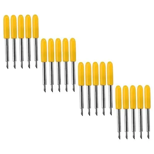 Produktbild: Lurrose 50stücke Vinyl-schneideklingen Vinyl-plotterklingen Ersatzklingen Stoffgravurschneider