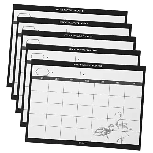 Produktbild: Lurrose 5st Haftnotiz Täglicher Notizblock Ästhetische Schulmaterialien Steno-pad Schüler Planungsbuch Aufzeichnung Von Notizblöcken Poste Es Bibel Tabs Einfach Agenda-buch Arbeit Papier