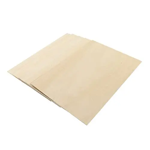 Produktbild: Lurrose 5st Planke Holzhandwerksformen Sperrholz Zum Gravieren Dünnes Sperrholz Sperrholzplatten Spanplatte Gravurtafel Aus Holz Natürliches Unbehandeltes Holz Pinsel Kasten Hölzern Mdf