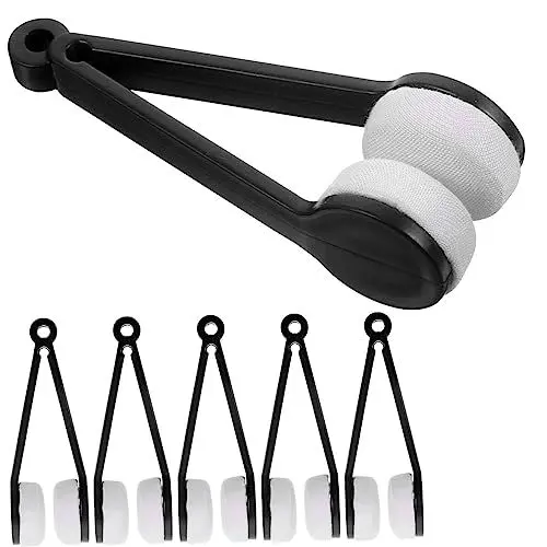 Produktbild: Lurrose Ergonomische Telefon-bildschirmbürste 6-tlg. Brillenlinsenreiniger Kameralinsenbürste Brillen-reinigungsset