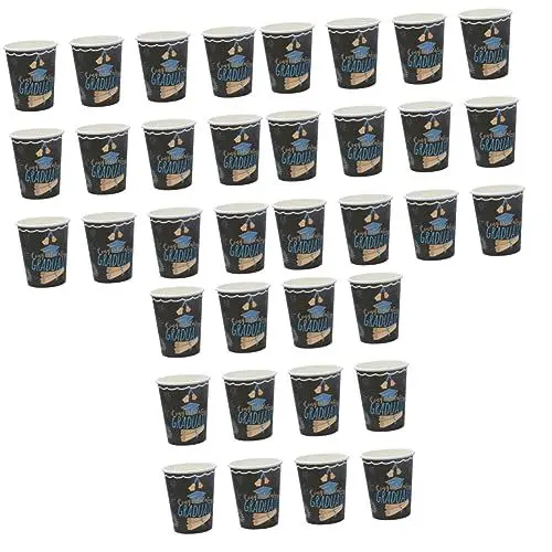 Produktbild: Lurrose 72 Stück 2020 Kaffeebecher Einweg Geschirrset Einweg-geschirr-kit Partyzubehör Aus Papier Besteck Karikatur Kind