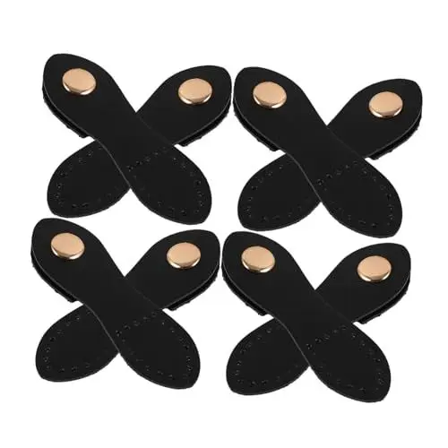 Produktbild: Lurrose Druckknopf-set 8-teilig Schnallen für Kostümprojekte Modische Druckknöpfe Aus Leder